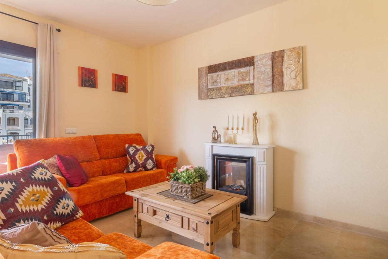 2261-Superb Apt On The Beach, On Duquesa Harbour Manilva Kültér fotó